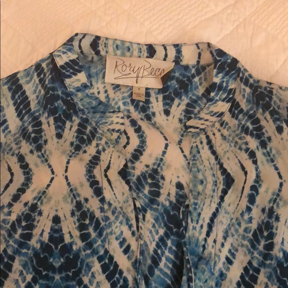 Rory Beca Tie-Dye Silk Tunic - Picture 3 of 5